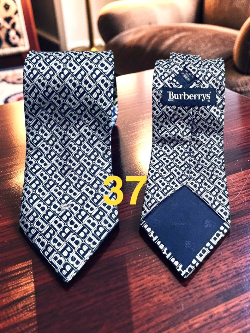 4 Luxury 100% Silk BURBERRYS Neck-Ties Multy-Designes ( Select 1)